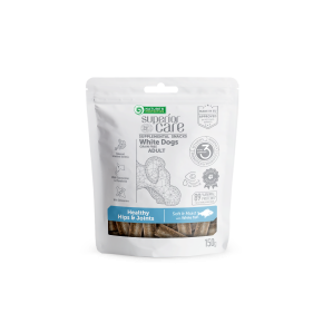 grain free complementary feed - snacks for adult dogs of all breeds with white fish